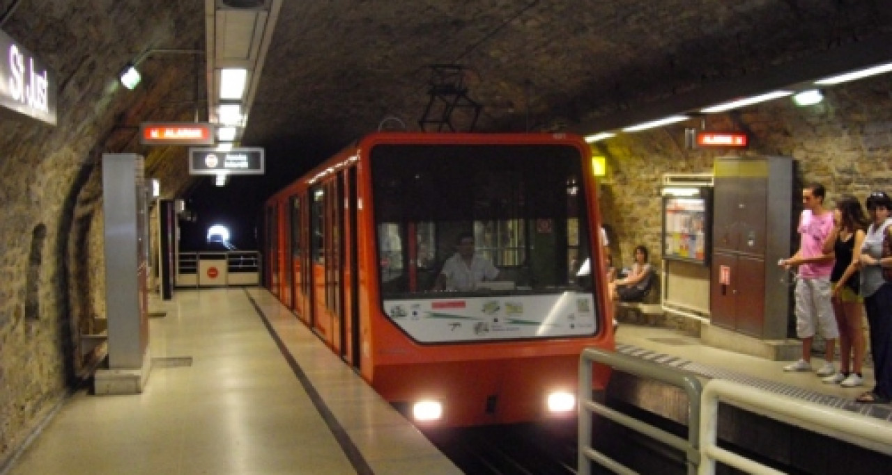 Lyon : le funiculaire St Just fermé dès lundi pour des travaux d'entretien annuel