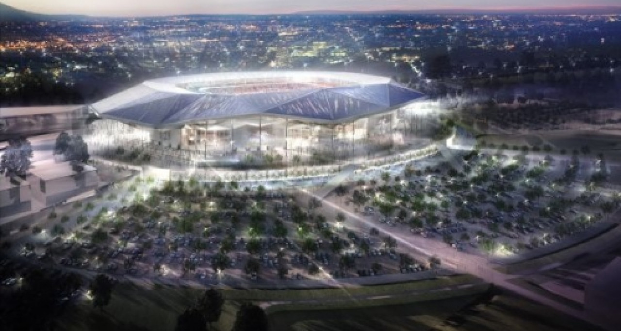 Le coup d’envoi lundi des travaux du Grand Stade sur le site du Montout Le coup d’envoi lundi des travaux du Grand Stade sur le site du Montout