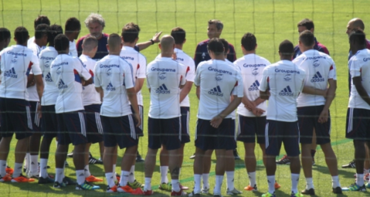 OL : le groupe face à Montpellier OL : le groupe face à Montpellier