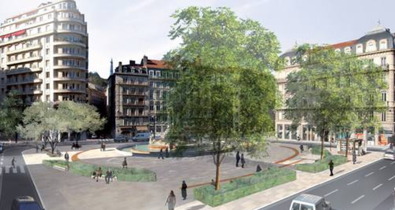 Lyon : la nouvelle place des Jacobins inaugur&eacute;e vendredi