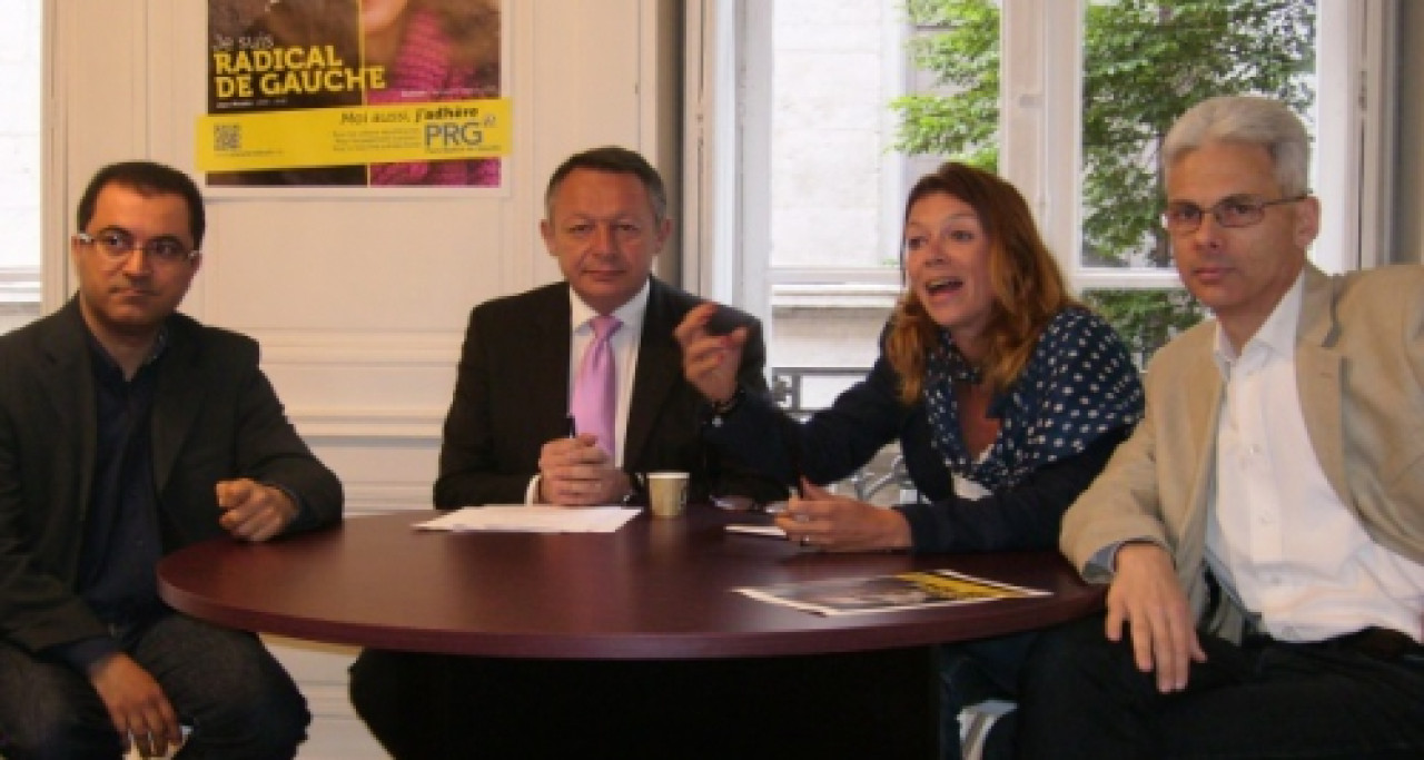 Municipales à Lyon : les radicaux présentent leur "ville humaine" Municipales à Lyon : les radicaux présentent leur "ville humaine"