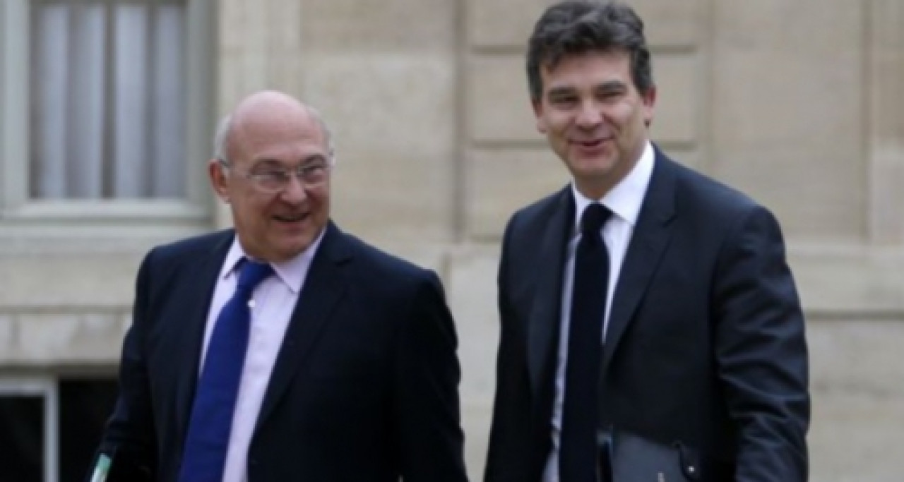 Michel Sapin et Arnaud Montebourg en déplacement à Lyon ce mardi Michel Sapin et Arnaud Montebourg en déplacement à Lyon ce mardi