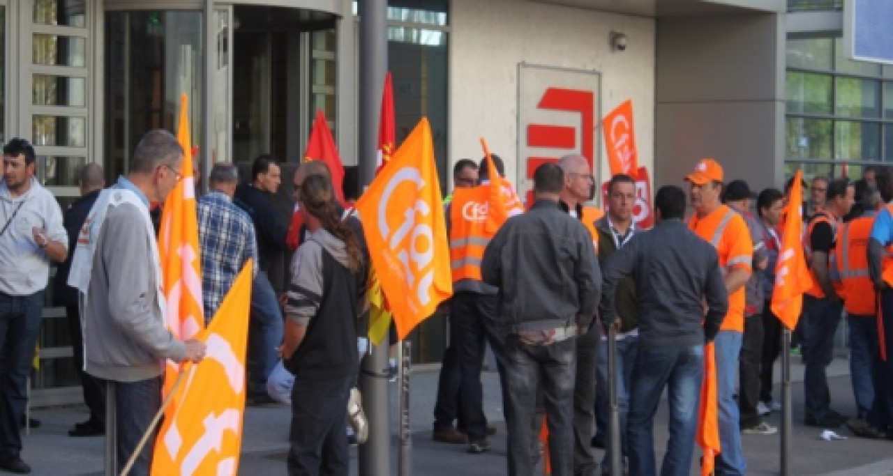 Mobilisation des salariés d’Eiffage Energie ce lundi à Lyon Mobilisation des salariés d’Eiffage Energie ce lundi à Lyon