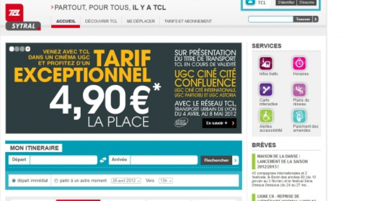 Les TCL ont un nouveau site internet Les TCL ont un nouveau site internet