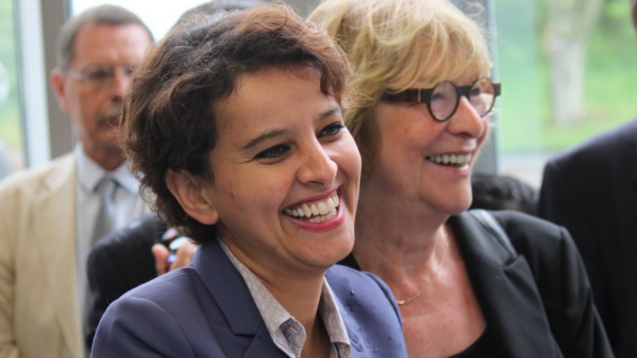 PS d'or : Najat Vallaud-Belkacem remporte le prix de la Langue de bois PS d'or : Najat Vallaud-Belkacem remporte le prix de la Langue de bois