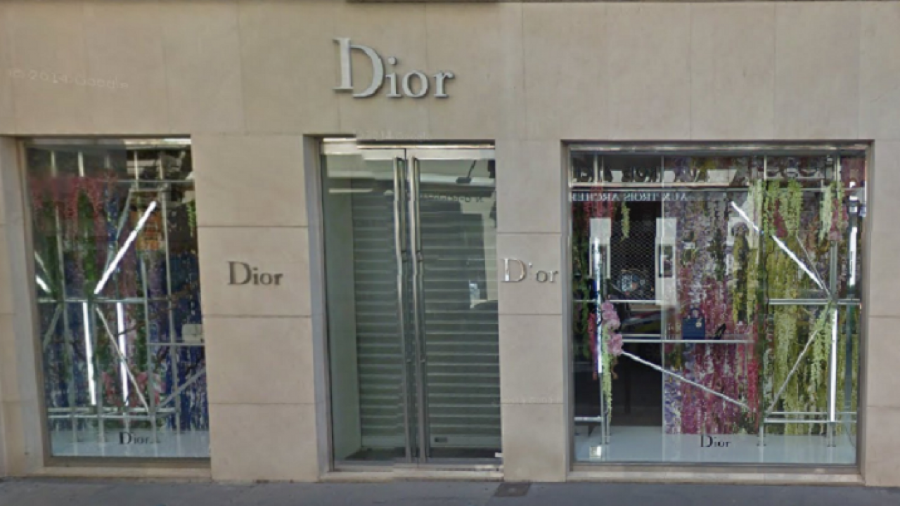 Dior : la boutique de la rue Edouard Herriot ferm&eacute;e dans la pr&eacute;cipitation