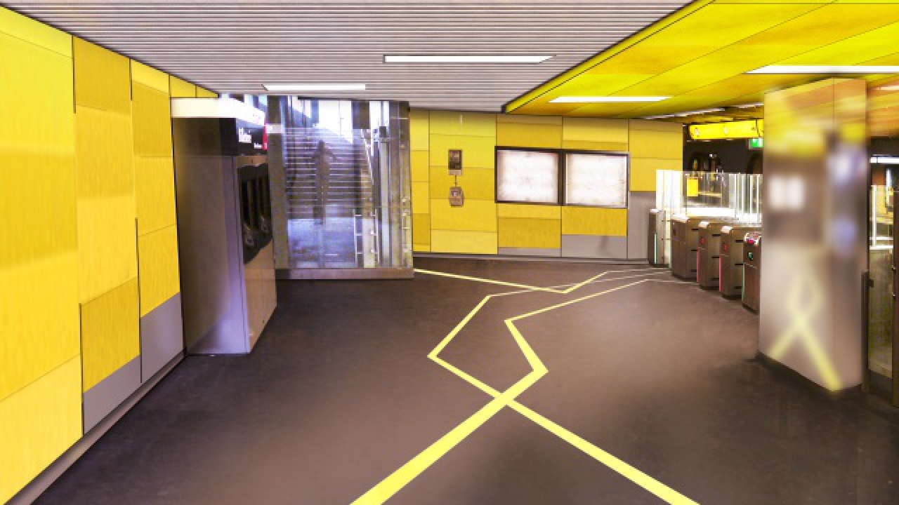 Lyon : la station de métro Hôtel de Ville va faire peau neuve ! Lyon : la station de métro Hôtel de Ville va faire peau neuve !