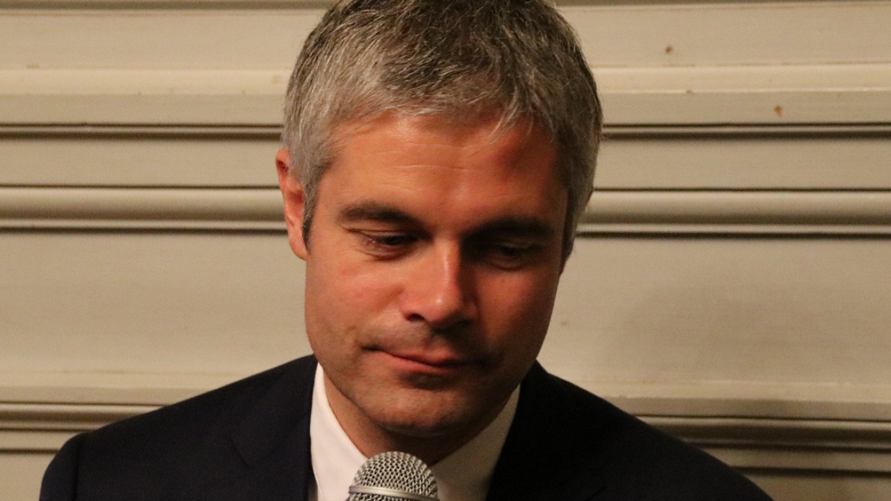 R&eacute;gionales 2015 : Laurent Wauquiez en t&ecirc;te dans la Loire
