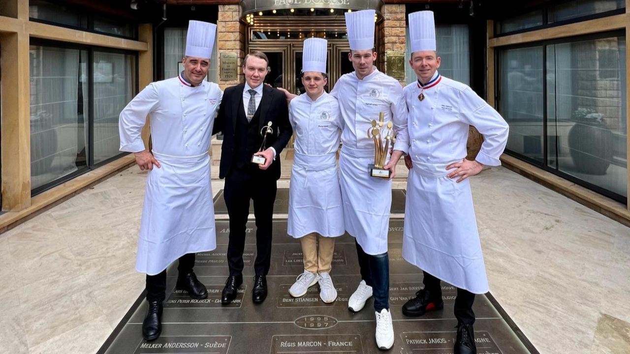 Le restaurant Paul Bocuse remporte le titre de la meilleure brigade de France