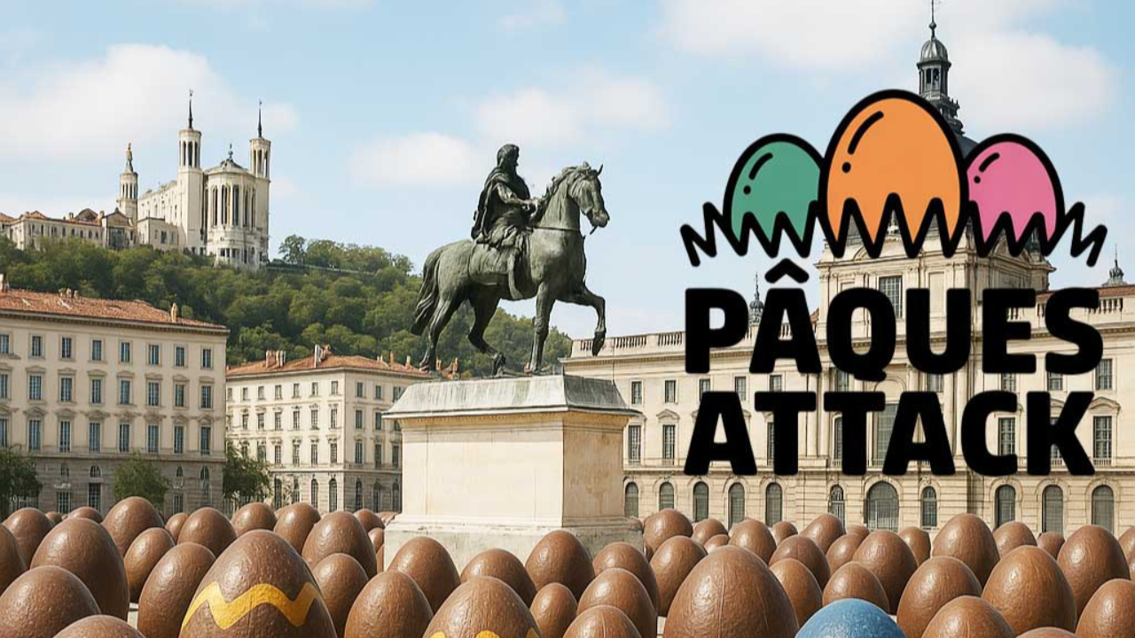 Pâques Attack : l'événement gourmand qui va transformer Lyon en terrain de jeu géant !
