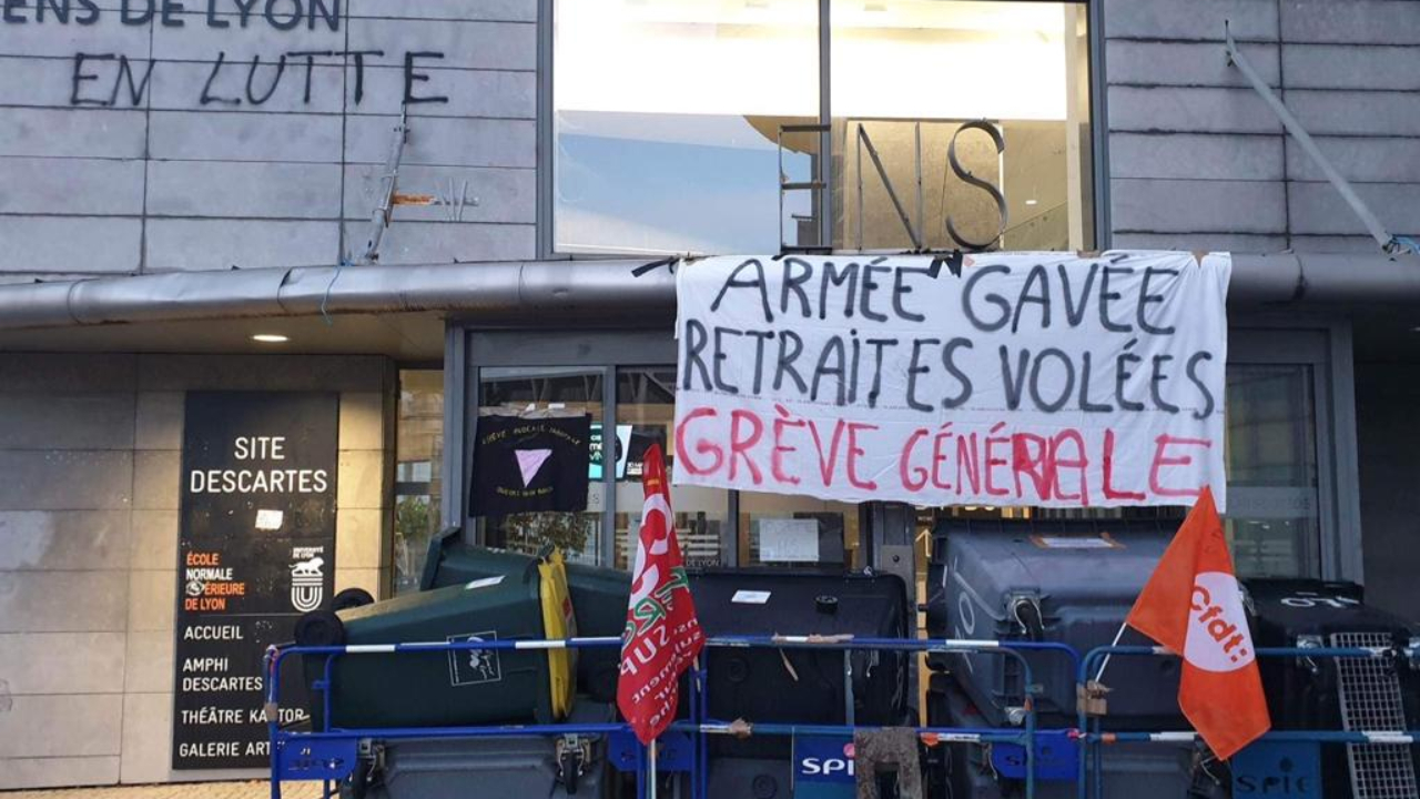 Réforme des retraites : plusieurs campus bloqués ce jeudi à Lyon avant une nouvelle manifestation
