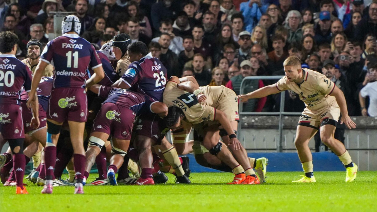 Top 14 : le LOU Rugby craque à Bordeaux malgré un sursaut d’orgueil (32-20)