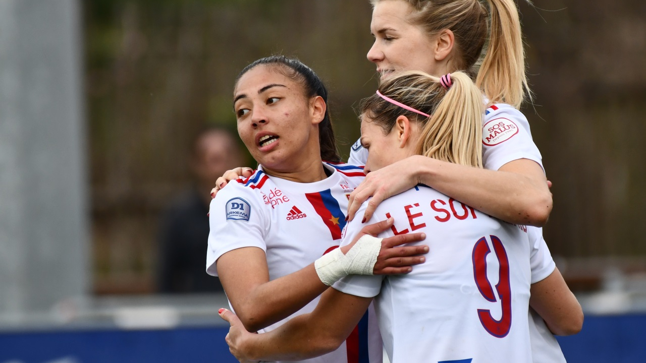 Victoire écrasante de l'OL Féminin en Ligues des Champions