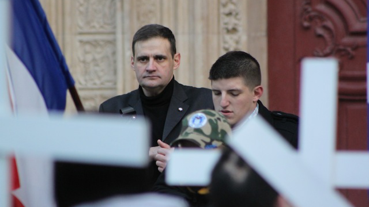 Yvan Benedetti mis en examen pour ne pas avoir dissous l’Oeuvre Française Yvan Benedetti mis en examen pour ne pas avoir dissous l’Oeuvre Française