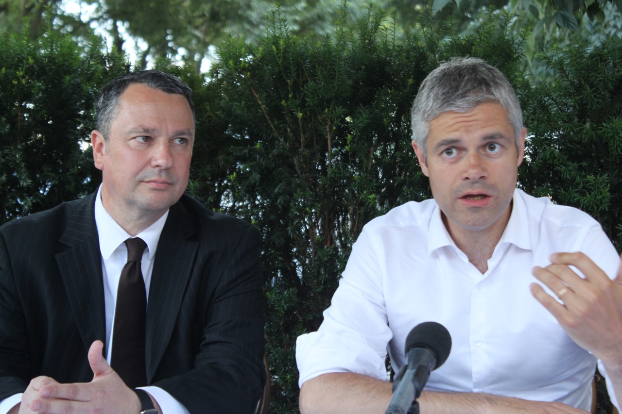 Laurent Wauquiez et Franck Reynier s&rsquo;affichent &agrave; Lyon