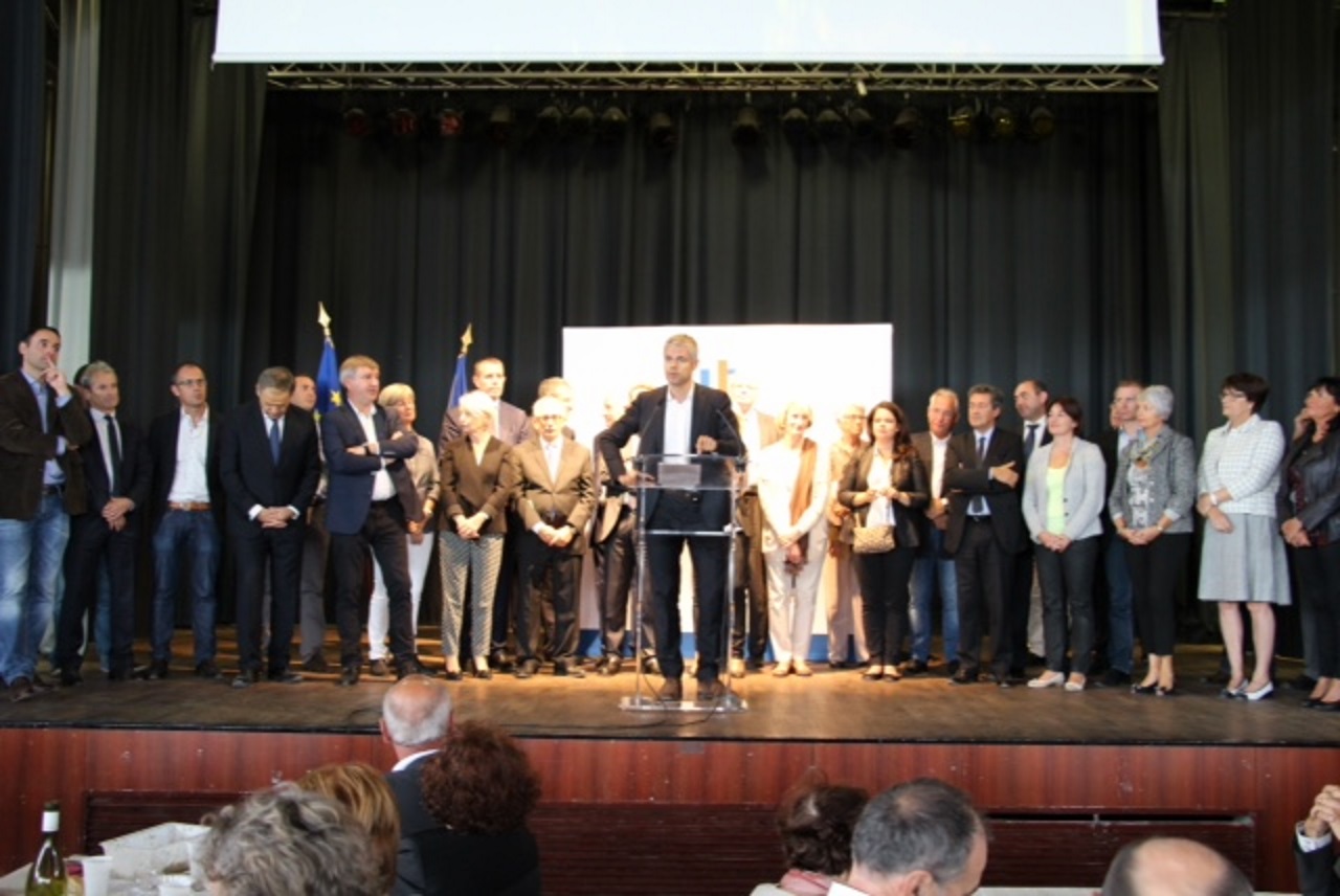 1000 personnes pour le meeting de Laurent Wauquiez &agrave; Mions