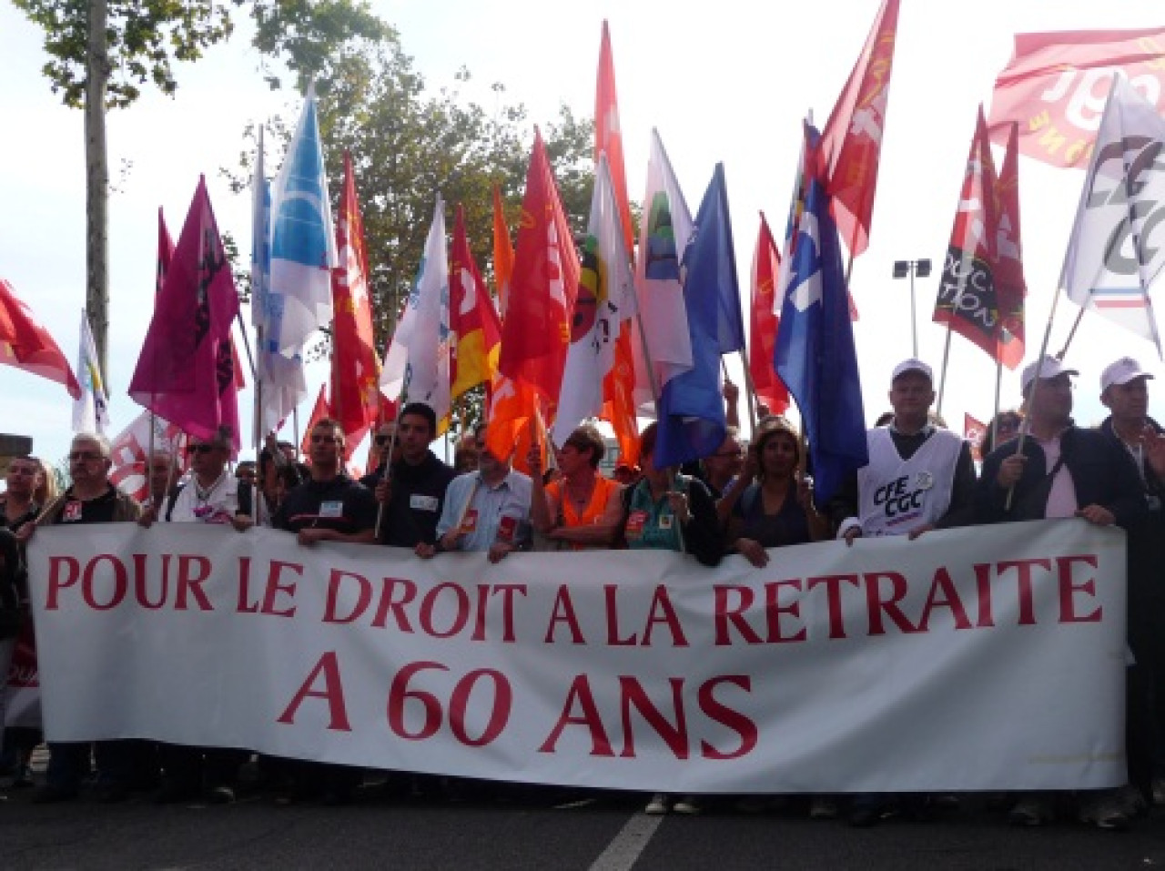Retraites: nouvelle journ&eacute;e de manifestation &agrave; Lyon