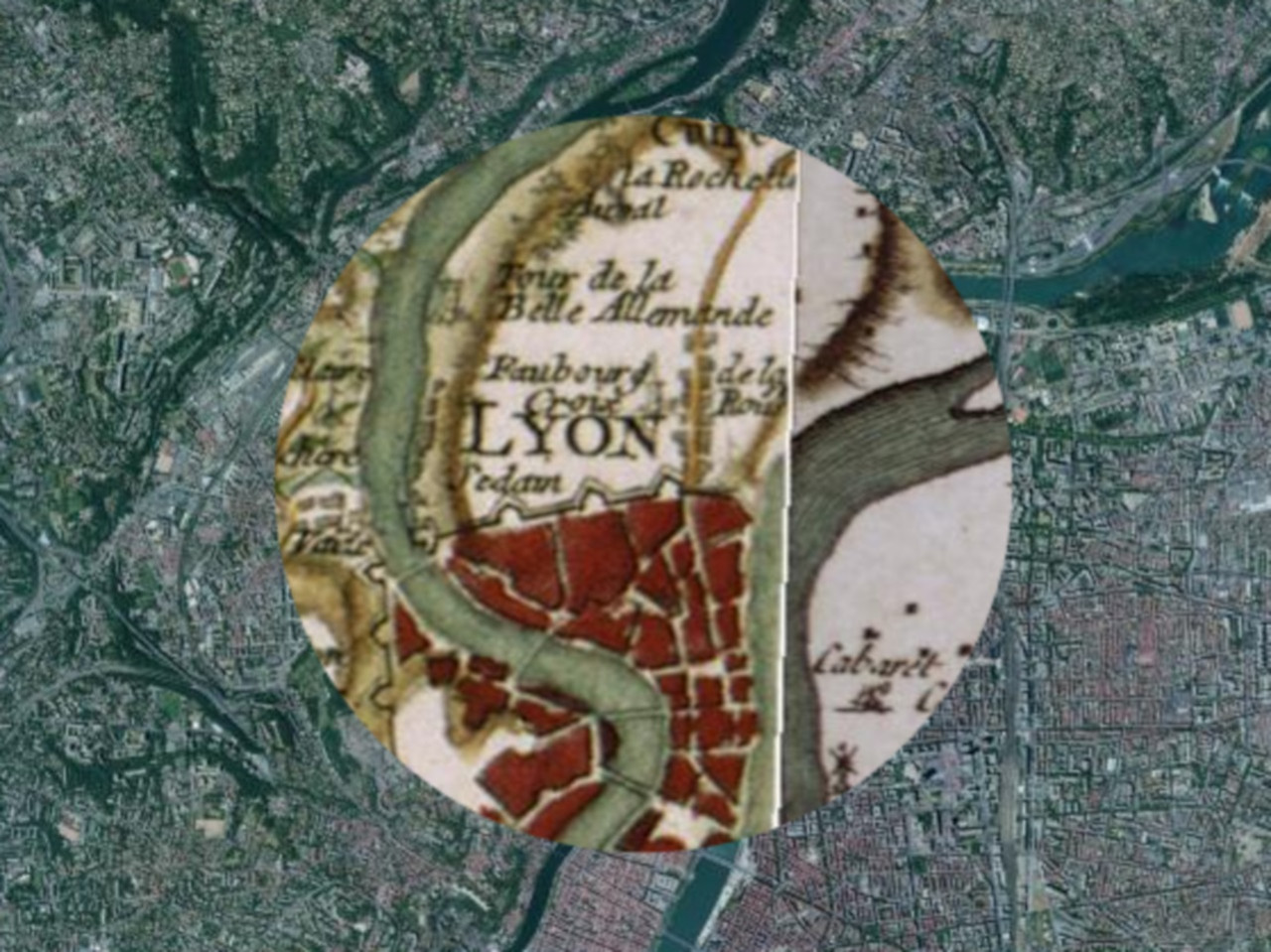 Remonter le temps à Lyon grâce aux nouvelles cartes de l’IGN Remonter le temps à Lyon grâce aux nouvelles cartes de l’IGN