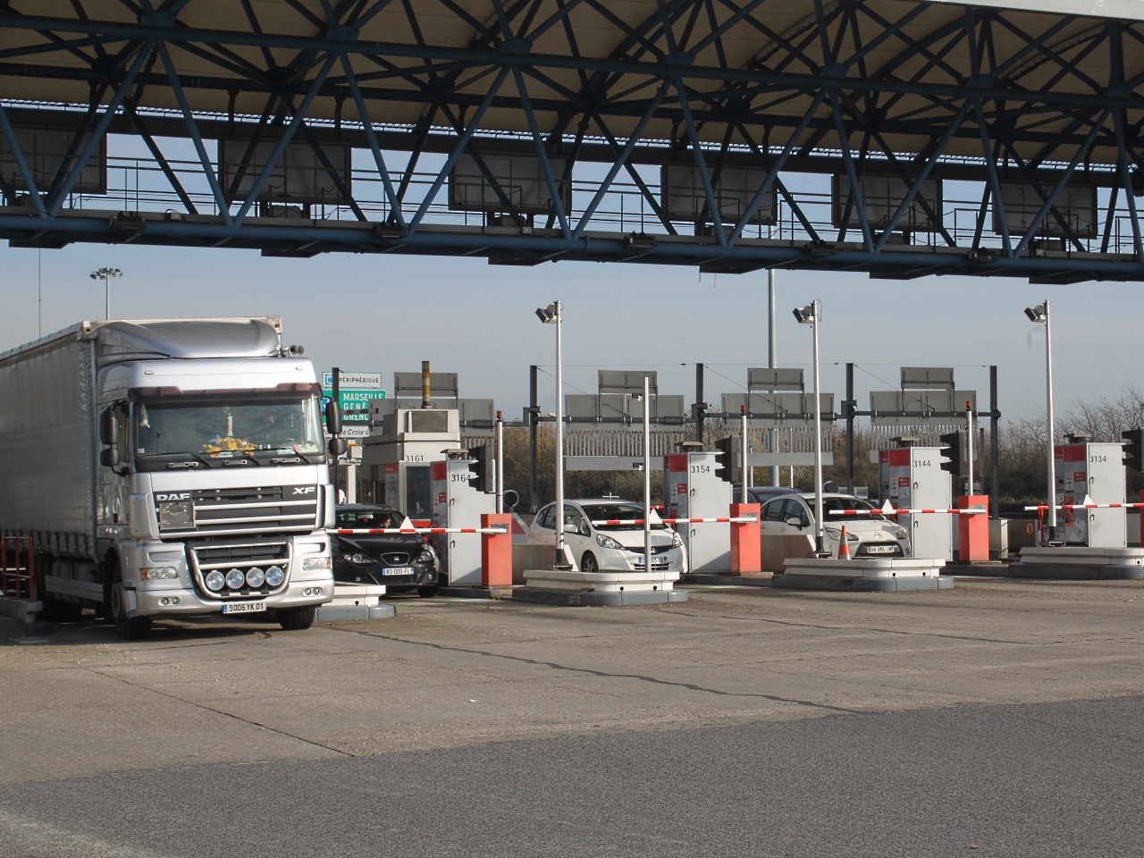 Le prix des péages de la région en hausse ce lundi Le prix des péages de la région en hausse ce lundi