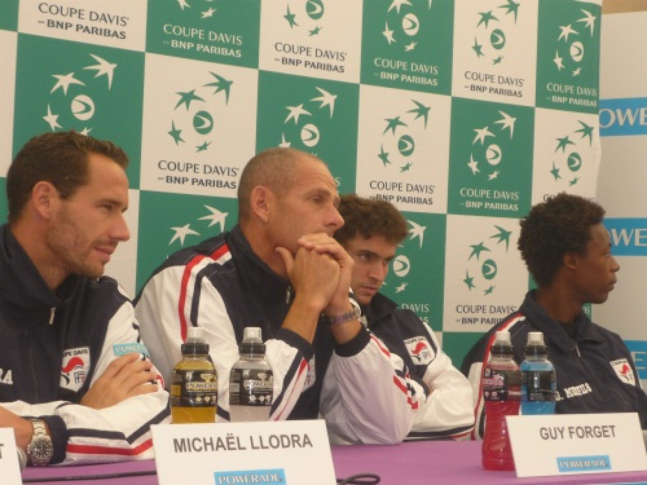 Coupe Davis : Llodra - Monaco pour le 1er simple Coupe Davis : Llodra - Monaco pour le 1er simple