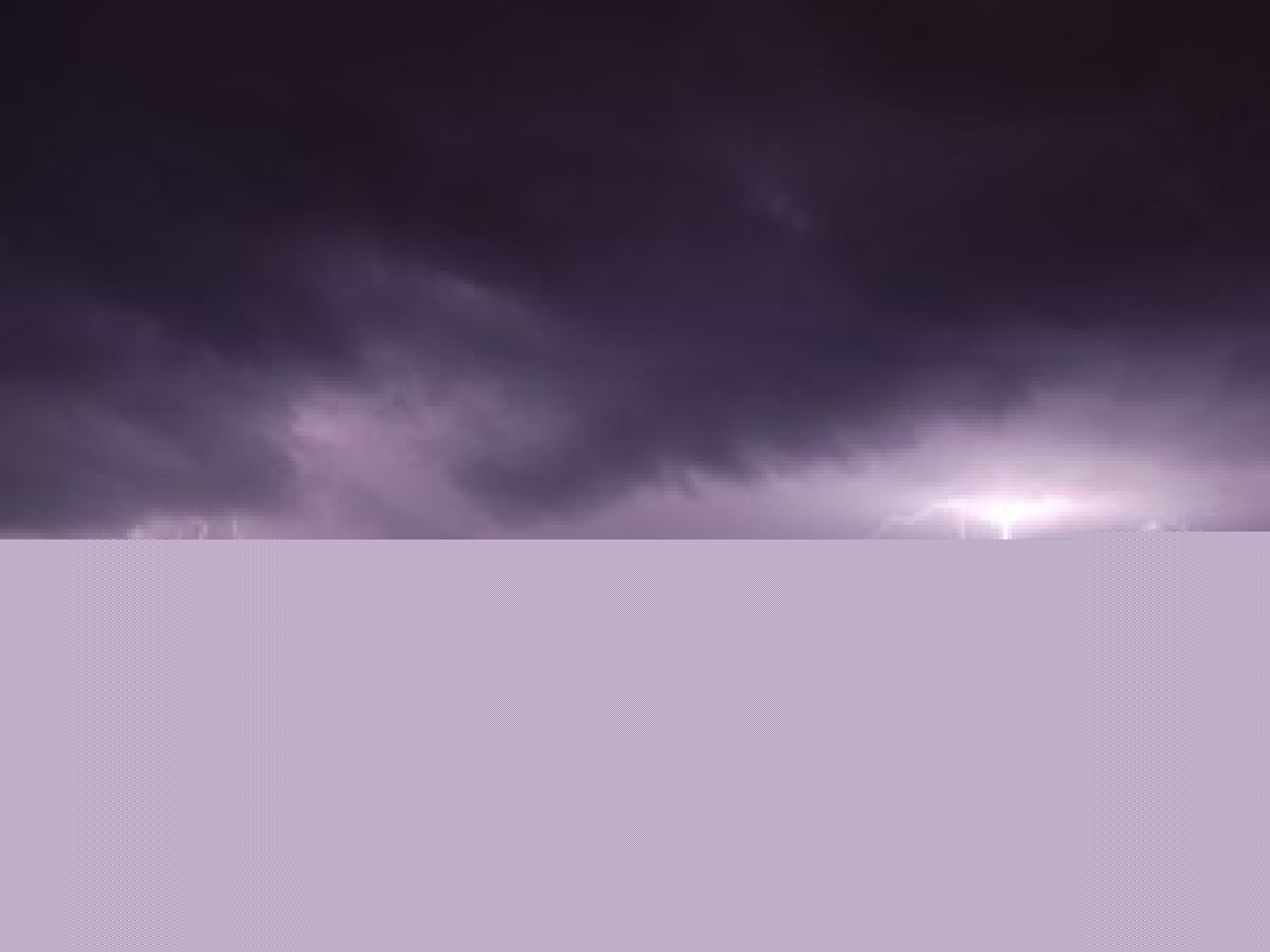 Des orages impressionnants hier sur la r&eacute;gion