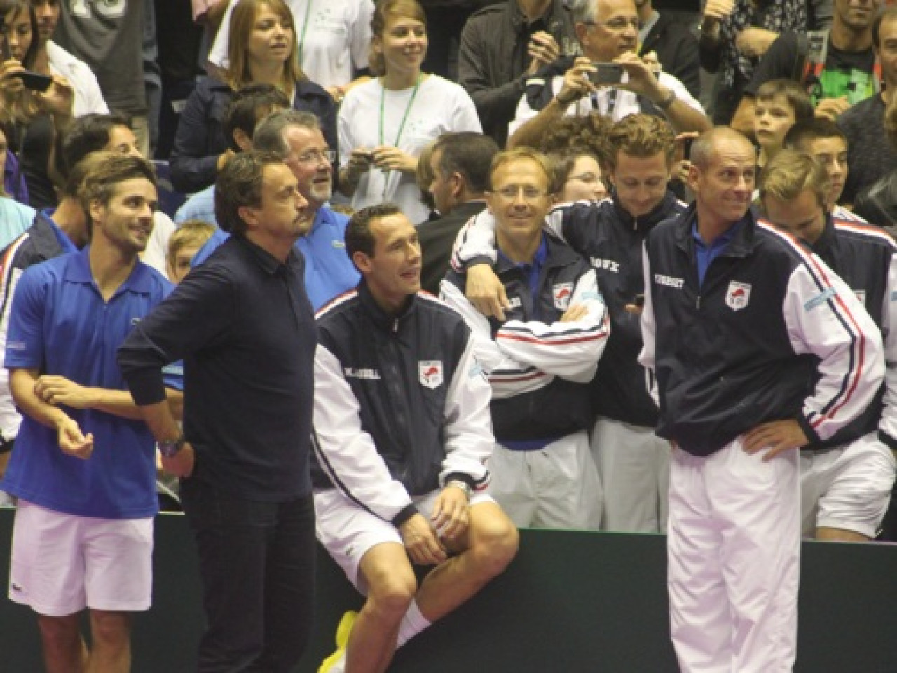 Gerland s’est enflammé tout le week-end pour l’équipe de France de Coupe Davis Gerland s’est enflammé tout le week-end pour l’équipe de France de Coupe Davis