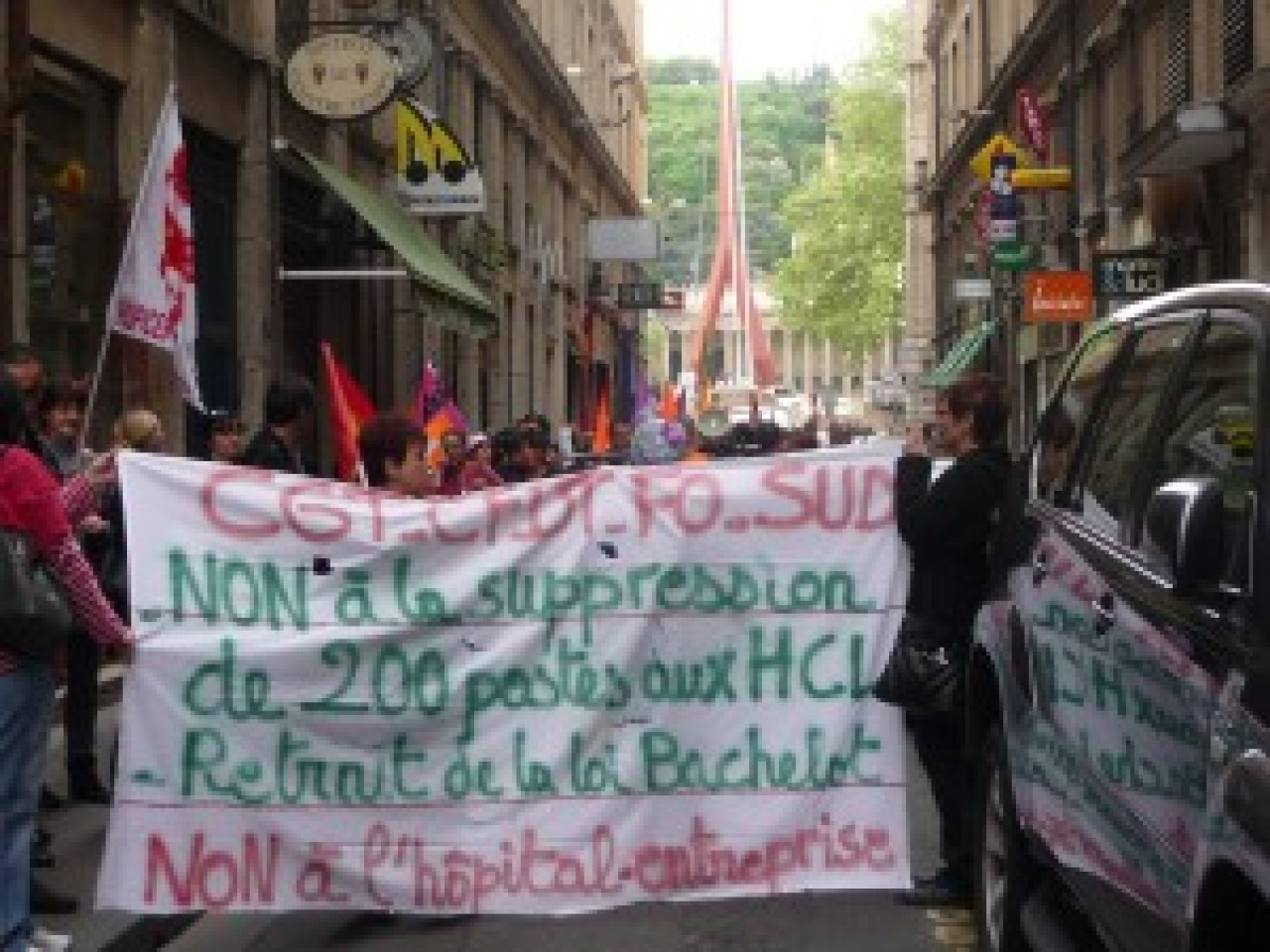 Grève suspendue à l’hôpital Edouard-Herriot Grève suspendue à l’hôpital Edouard-Herriot