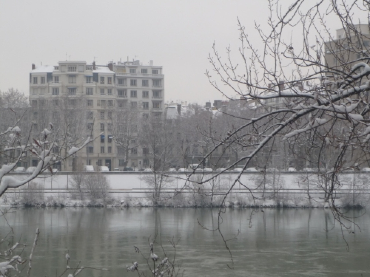 La neige s'&eacute;loigne, place au froid