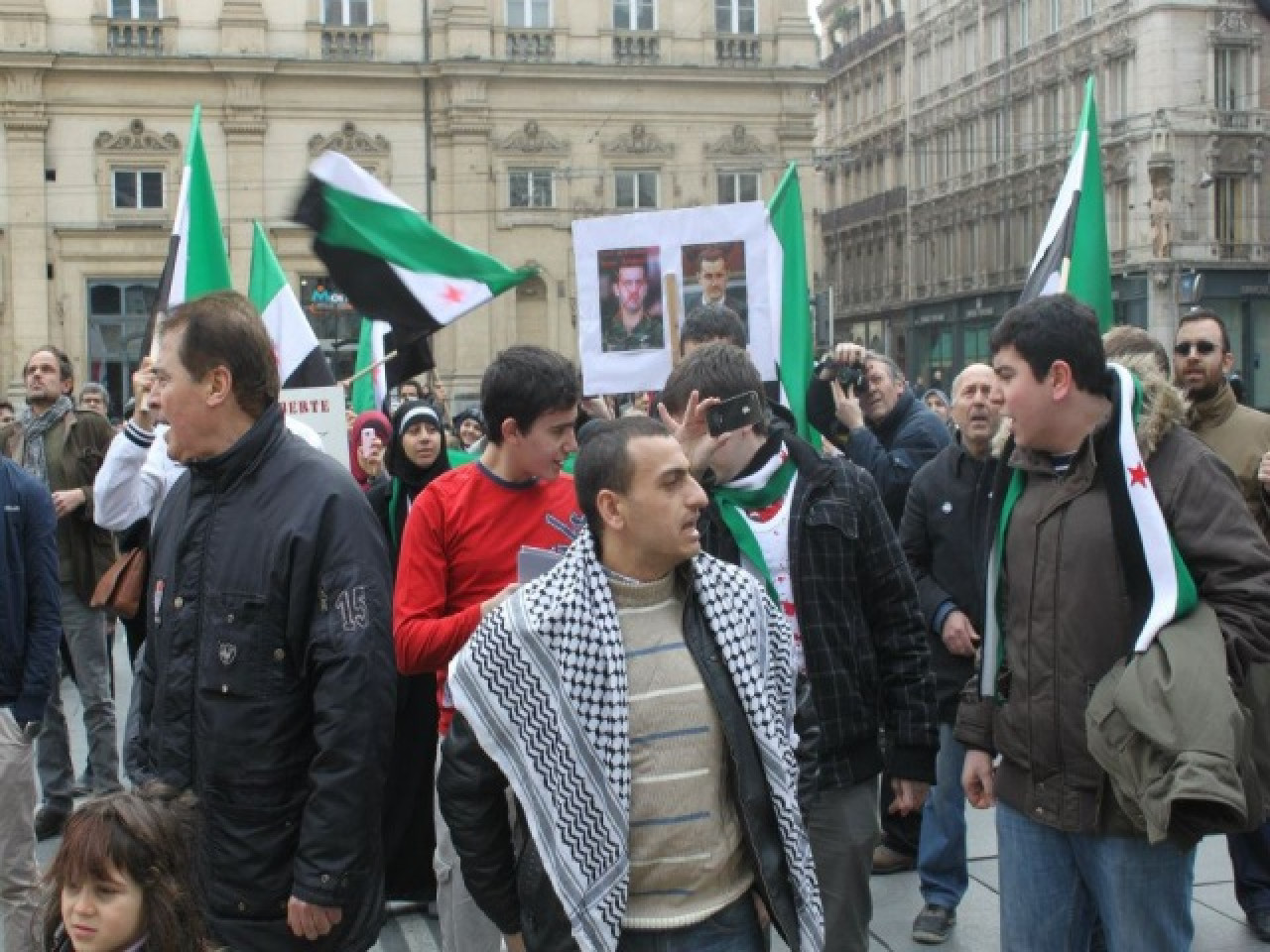 Les Syriens de Lyon attendent 2000 manifestants samedi