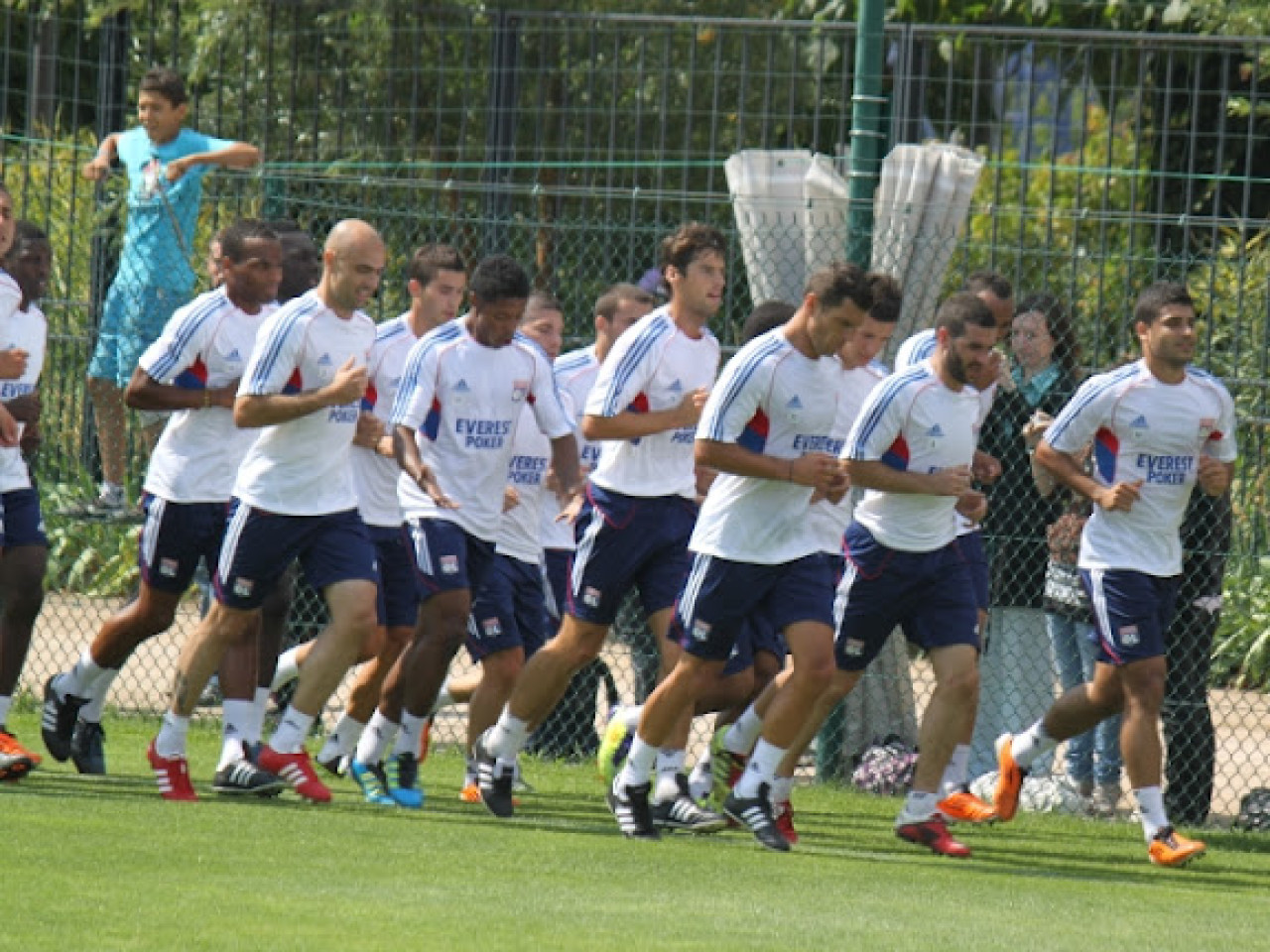 Les joueurs de l’OL reprennent l’entrainement Les joueurs de l’OL reprennent l’entrainement