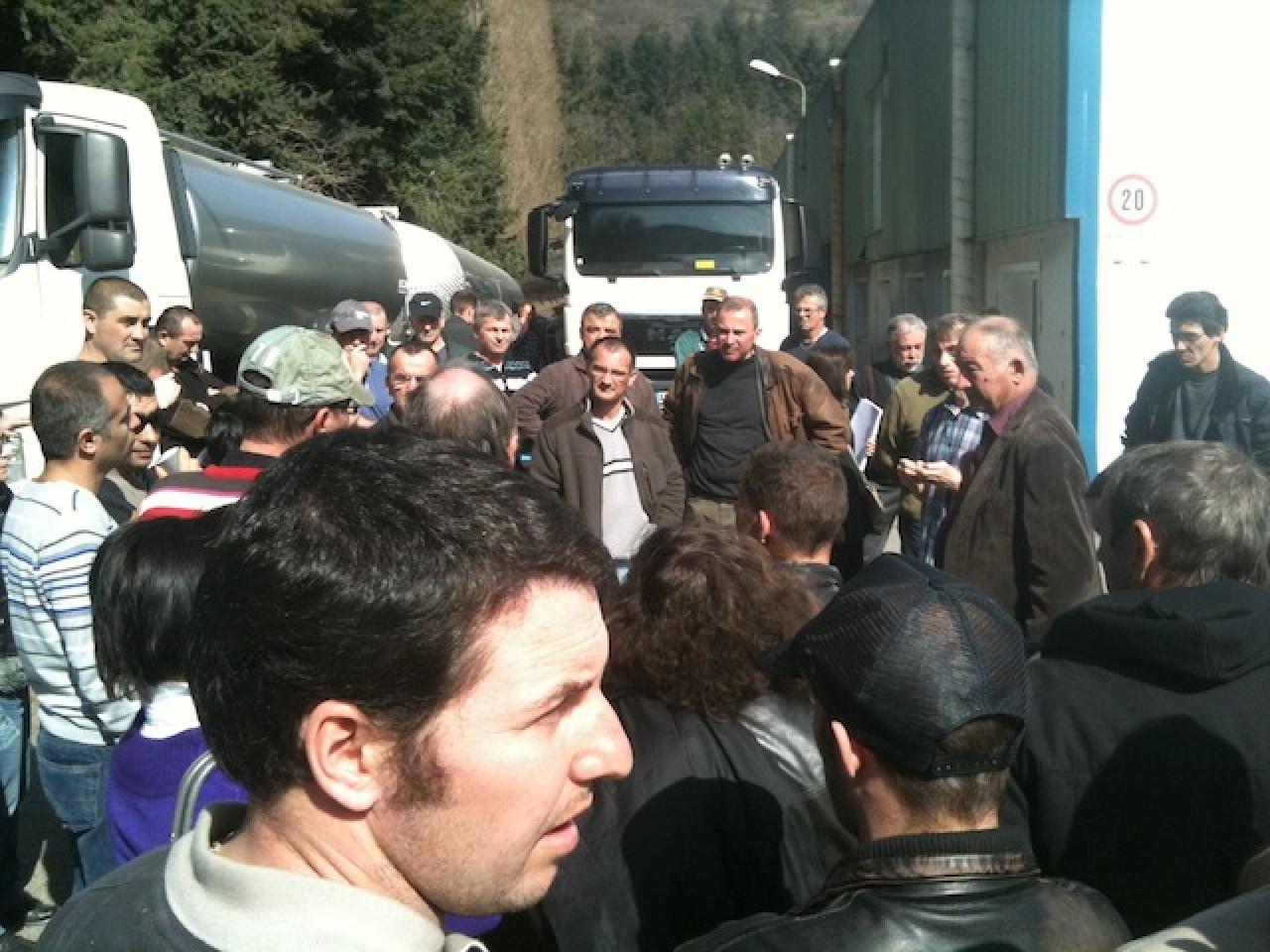 Les salariés de Valcrest manifestent