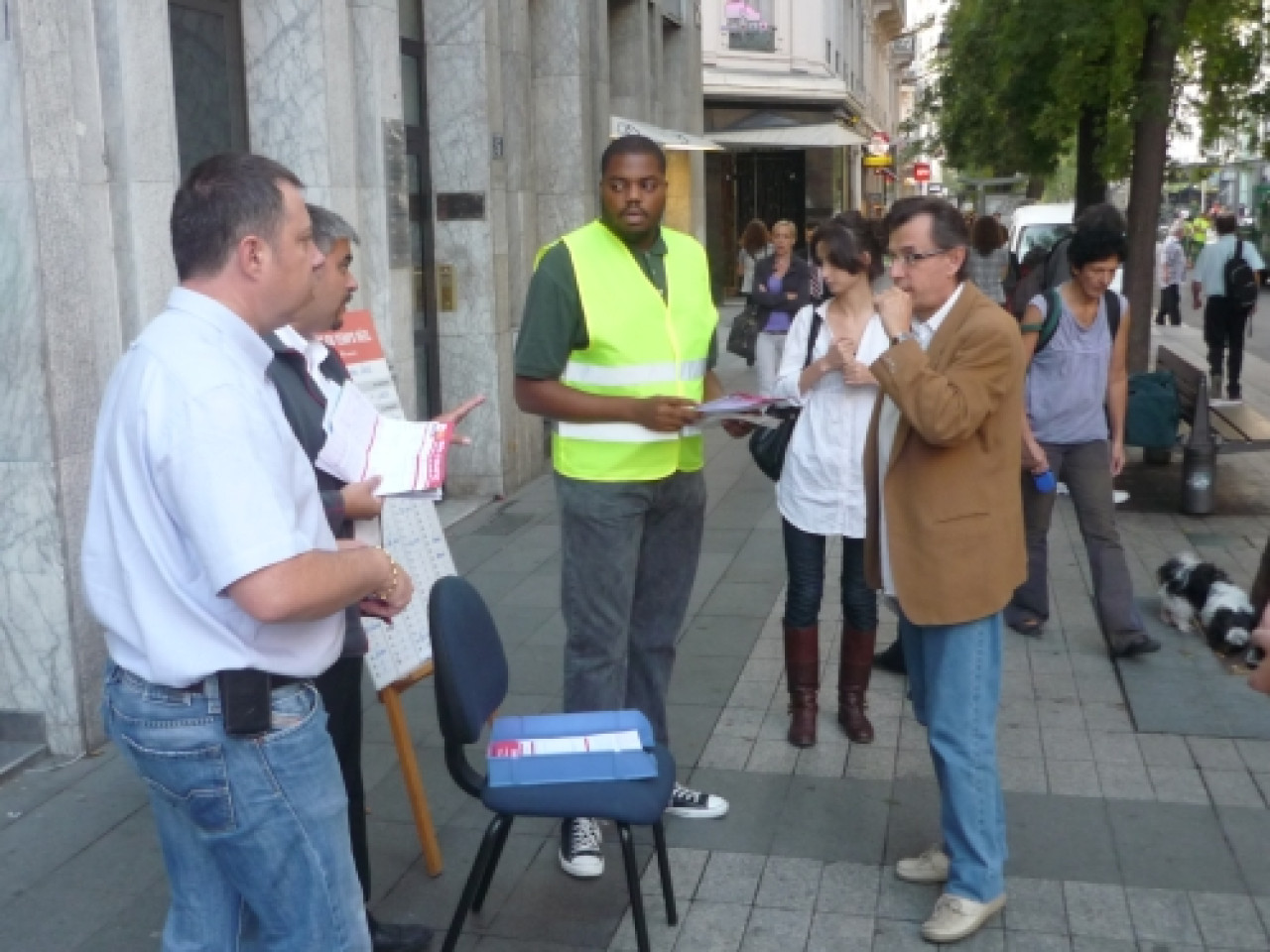 Mouvement de gr&egrave;ve &agrave; Meyzieu