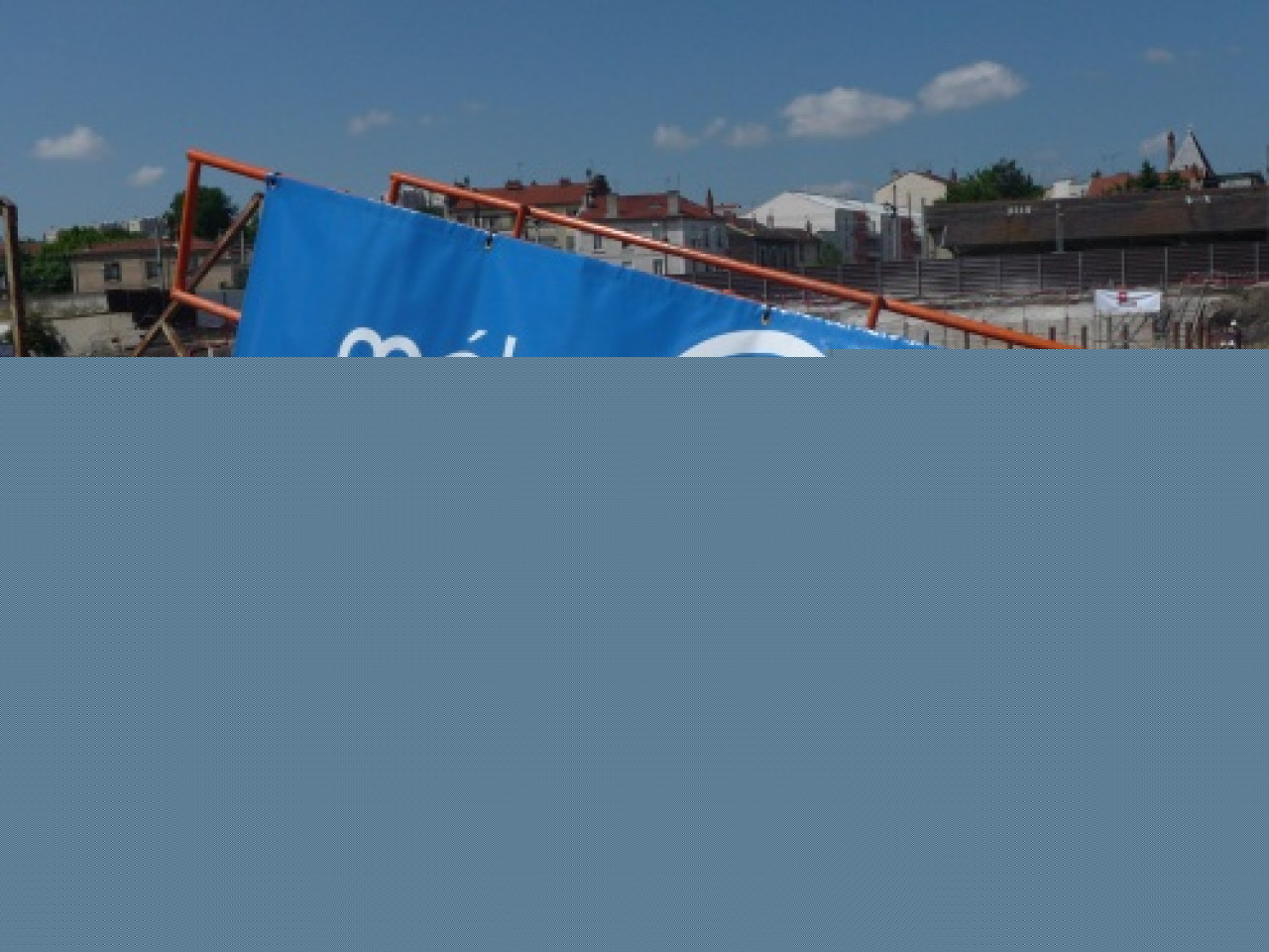 On pourra bientôt marcher sur le Rhône On pourra bientôt marcher sur le Rhône