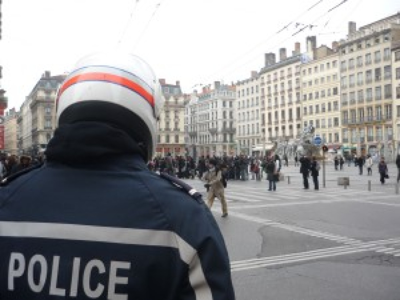 Petite mobilisation hier des &eacute;tudiants oppos&eacute;s au blocage de Lyon II