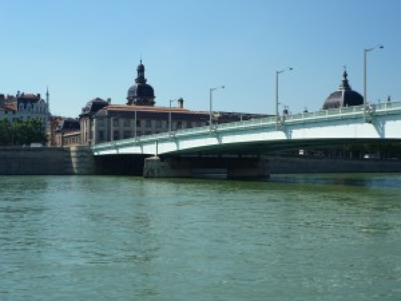 Un accident rare hier sur la Saône Un accident rare hier sur la Saône