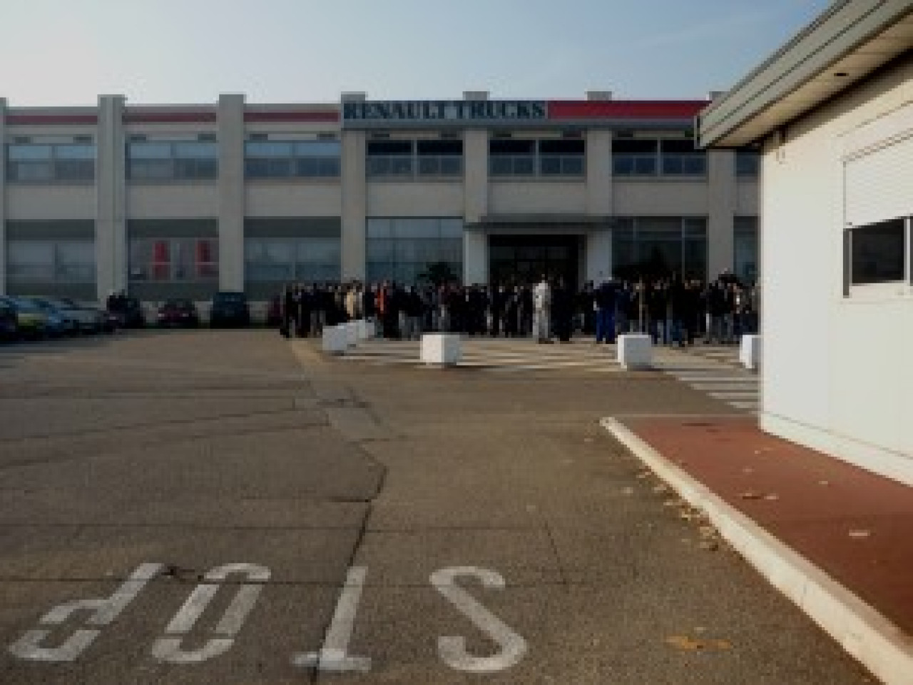 Un d&eacute;brayage hier dans une entreprise de Meyzieu