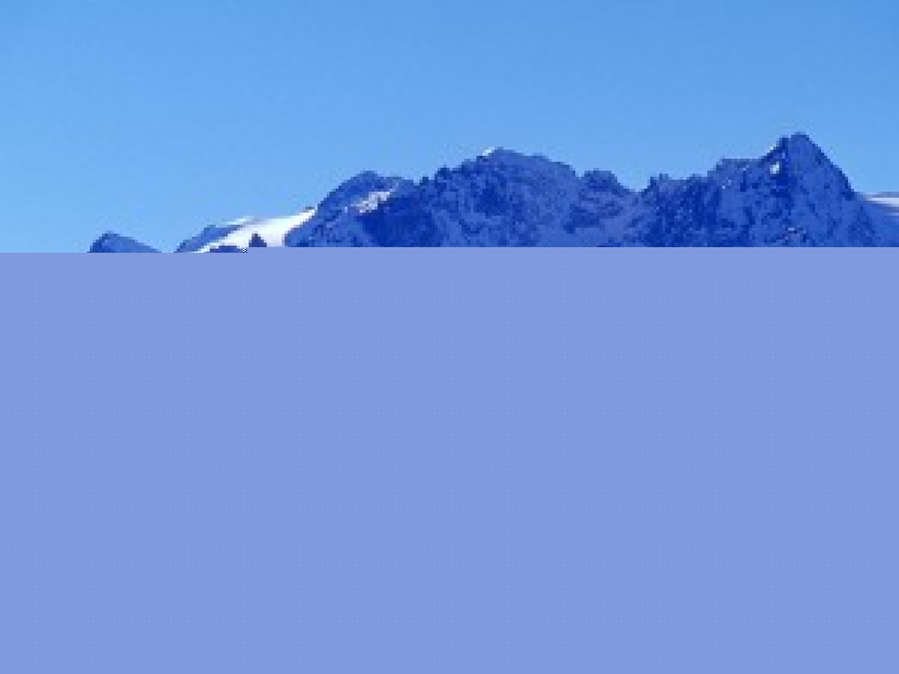 Une avalanche dimanche sur le domaine de Val d’Isère en Savoie Une avalanche dimanche sur le domaine de Val d’Isère en Savoie