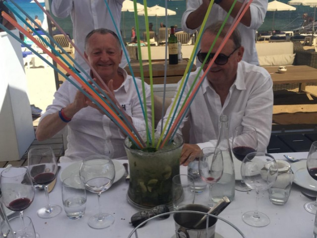 Le s&eacute;jour bling-bling de l'OL &agrave; Saint-Tropez