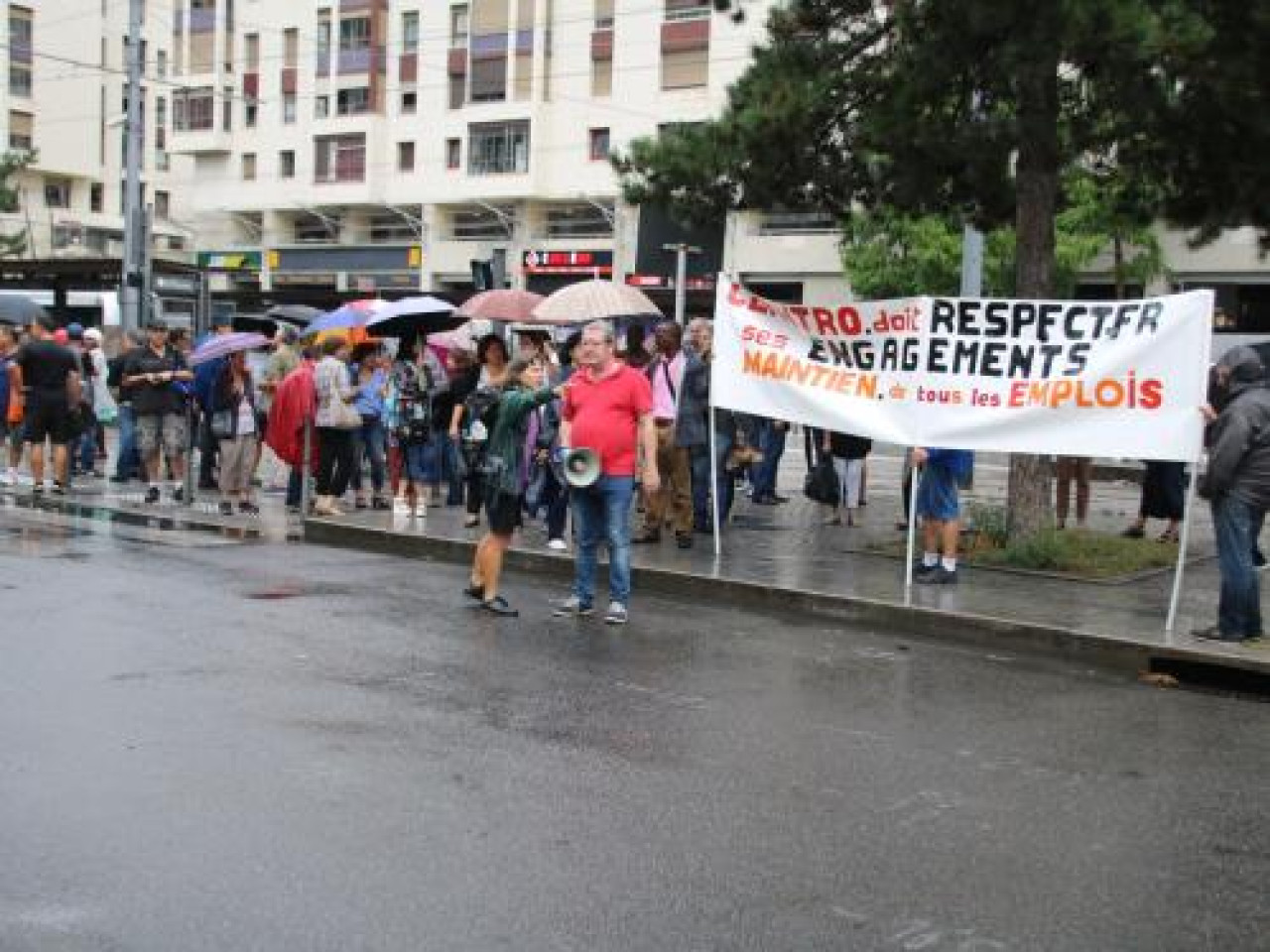 70 employés de Cenntro Motors ont manifesté ce mardi