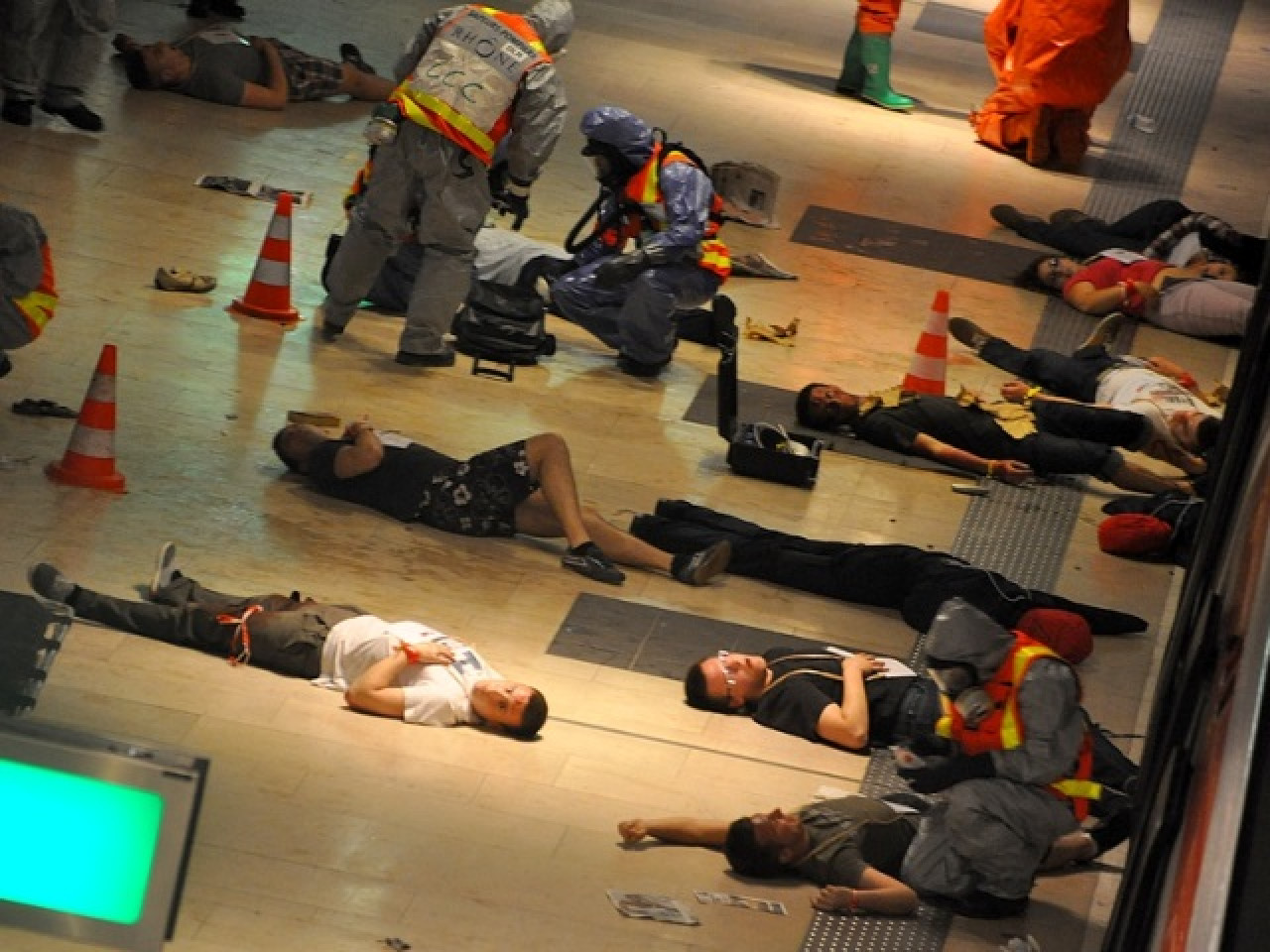 Exercice de sécurité : le métro B va exploser à Oullins Exercice de sécurité : le métro B va exploser à Oullins