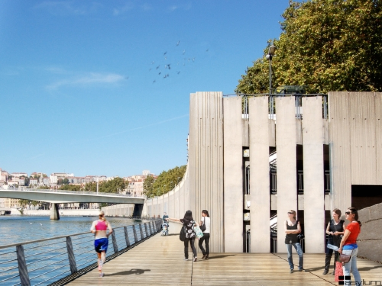 Lyon : le chantier du parking Saint-Antoine a red&eacute;marr&eacute; ce mardi