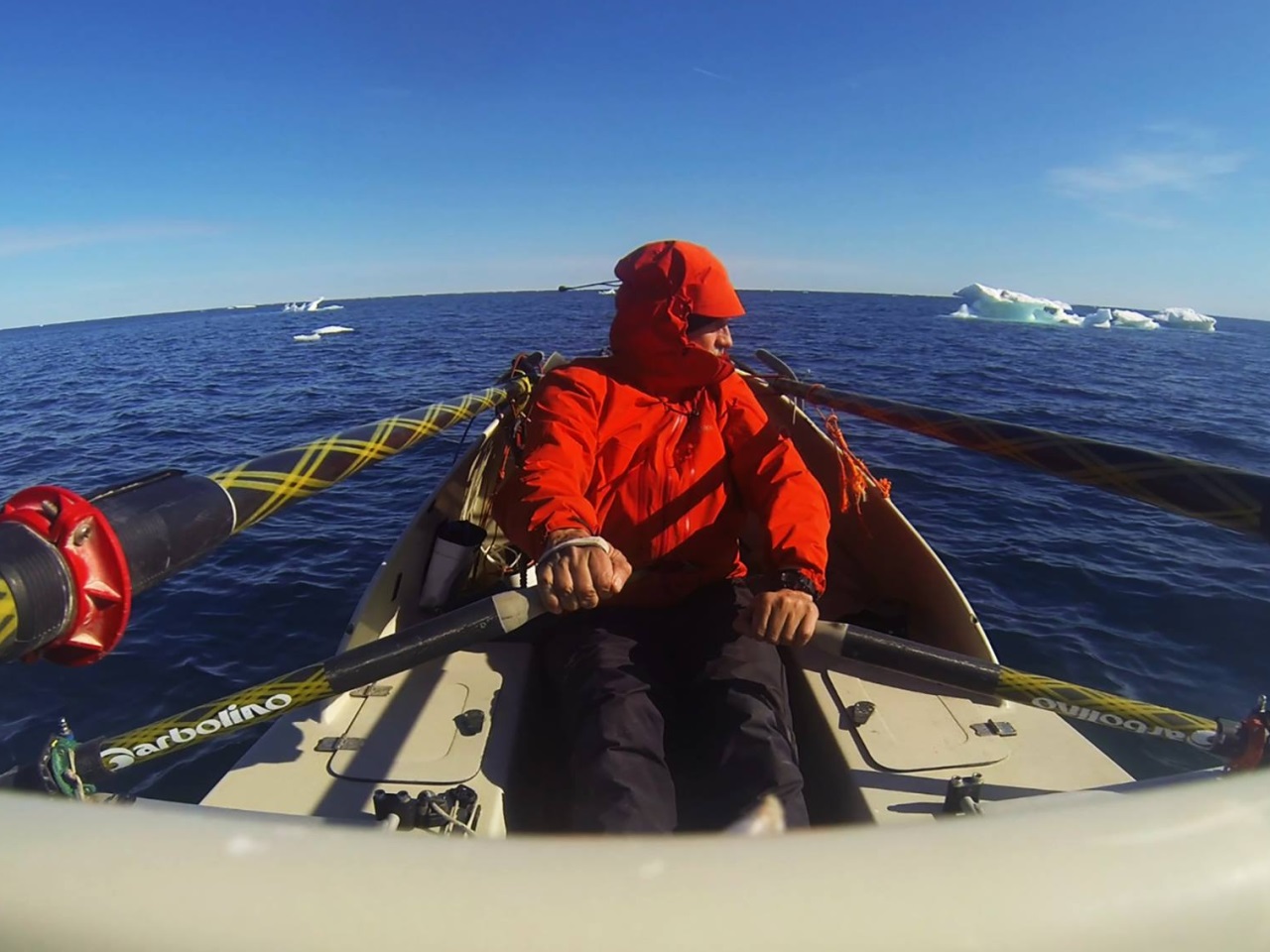 L&rsquo;aventurier lyonnais Charles Hedrich a boucl&eacute; son passage du Nord-Ouest &agrave; la rame !