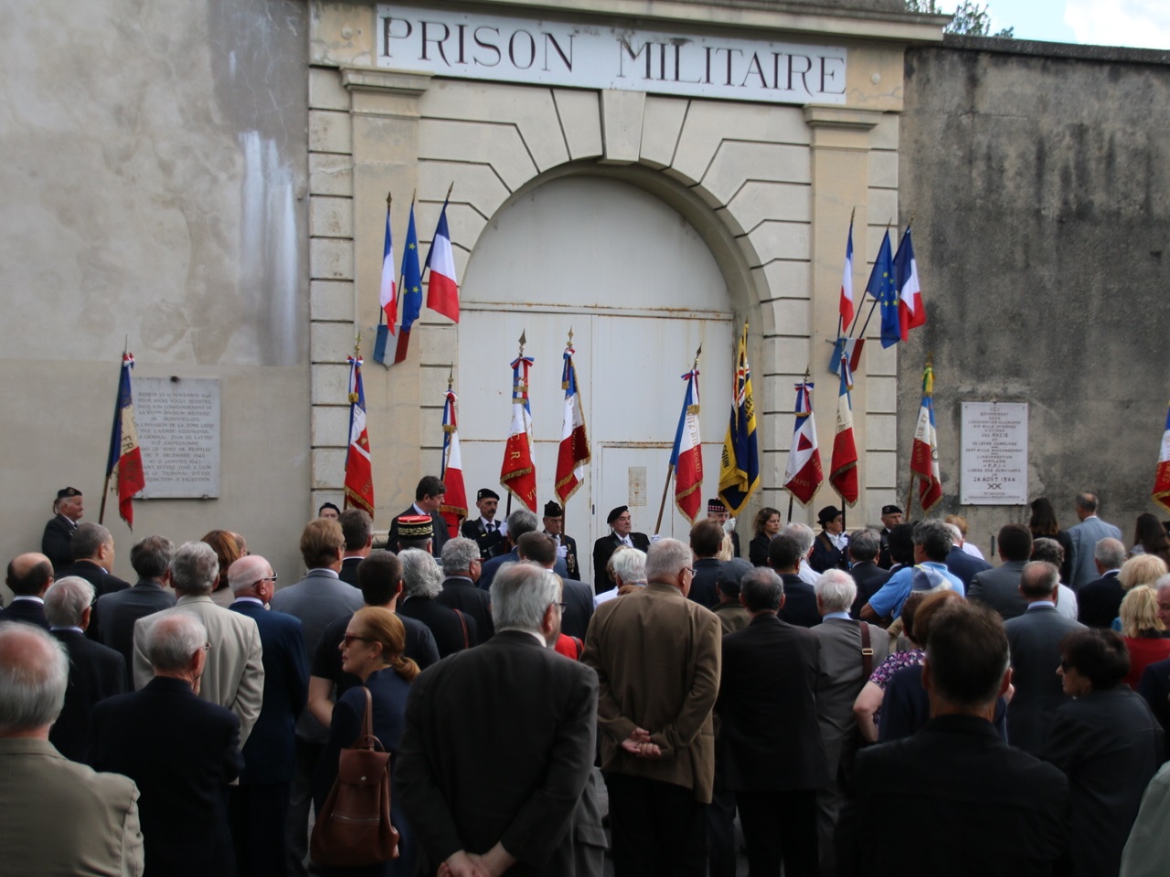 Plus de 200 personnes &agrave; la comm&eacute;moration de la lib&eacute;ration de la prison de Montluc