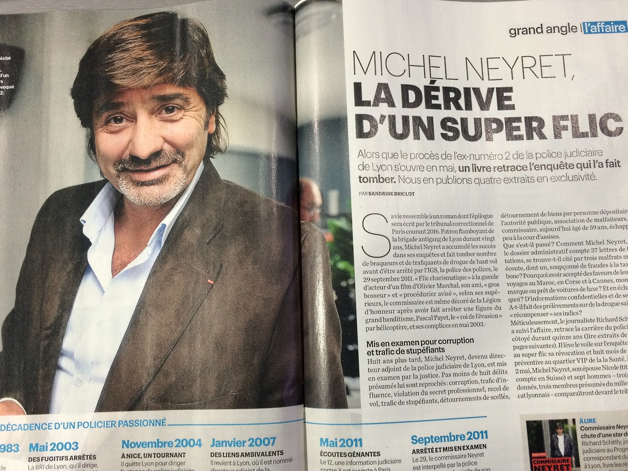 Son arrestation, ses relations : Michel Neyret d&eacute;voil&eacute; par Aujourd'hui en France Magazine