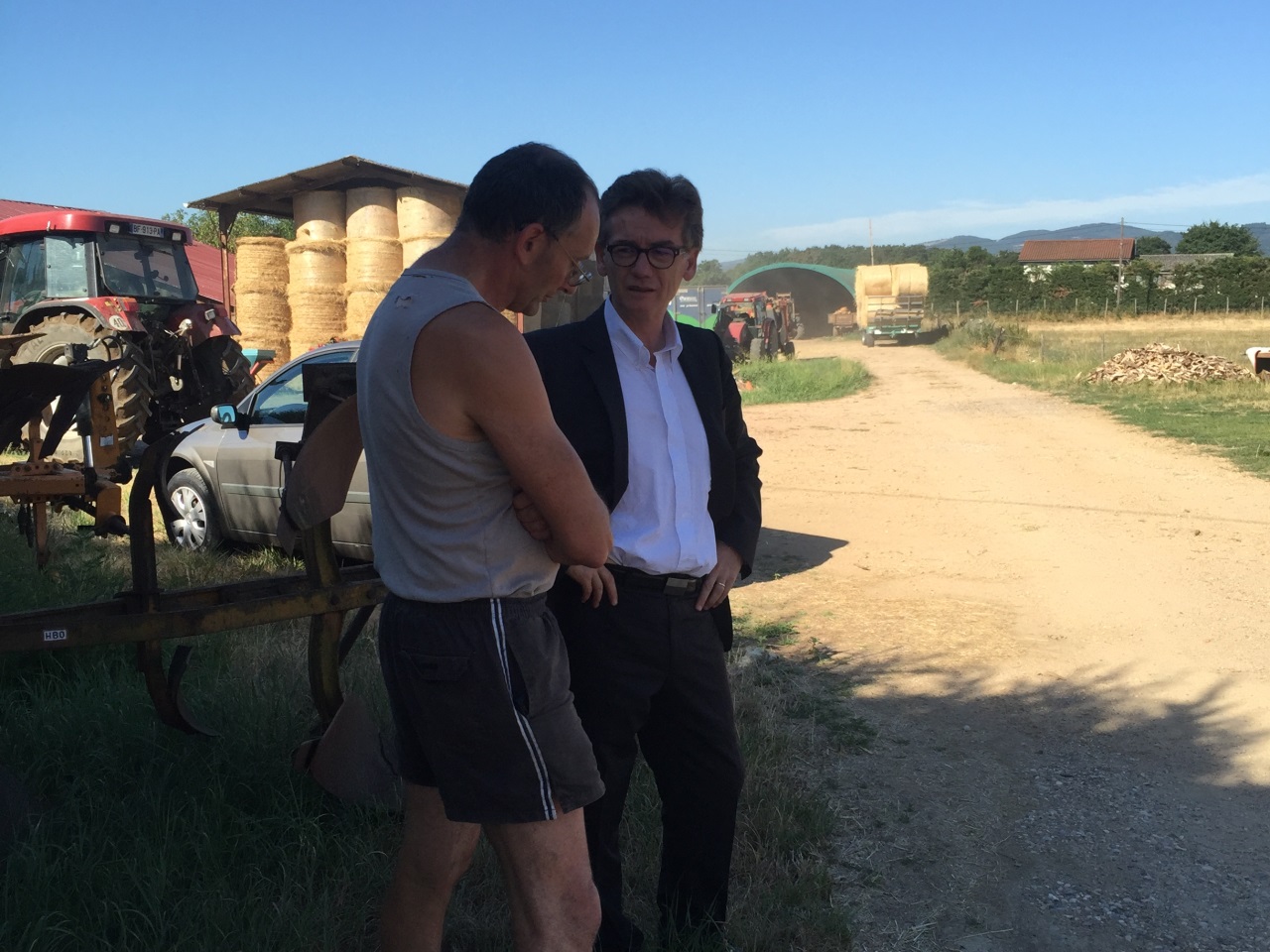 Agriculteurs : Collomb "est aux abonn&eacute;s absents" selon le maire de Tassin