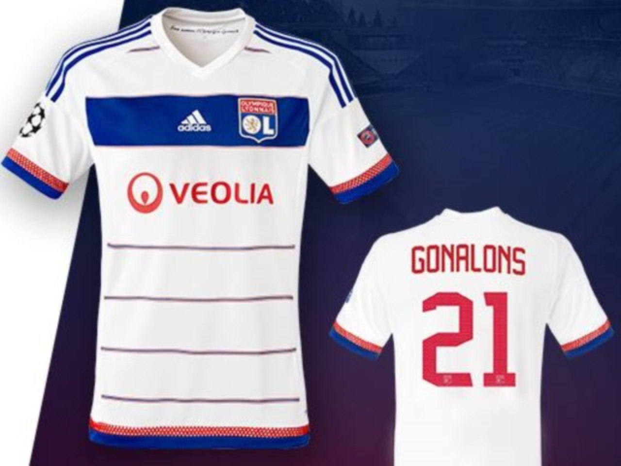 Un air de déjà-vu pour le nouveau maillot Europe de l’OL Un air de déjà-vu pour le nouveau maillot Europe de l’OL