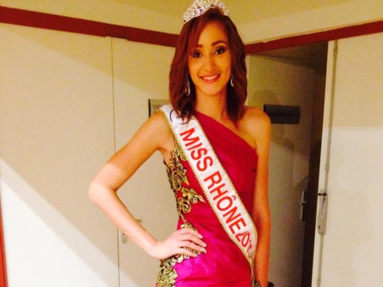 Laurie Cayol élue Miss Rhône 2015 Laurie Cayol élue Miss Rhône 2015