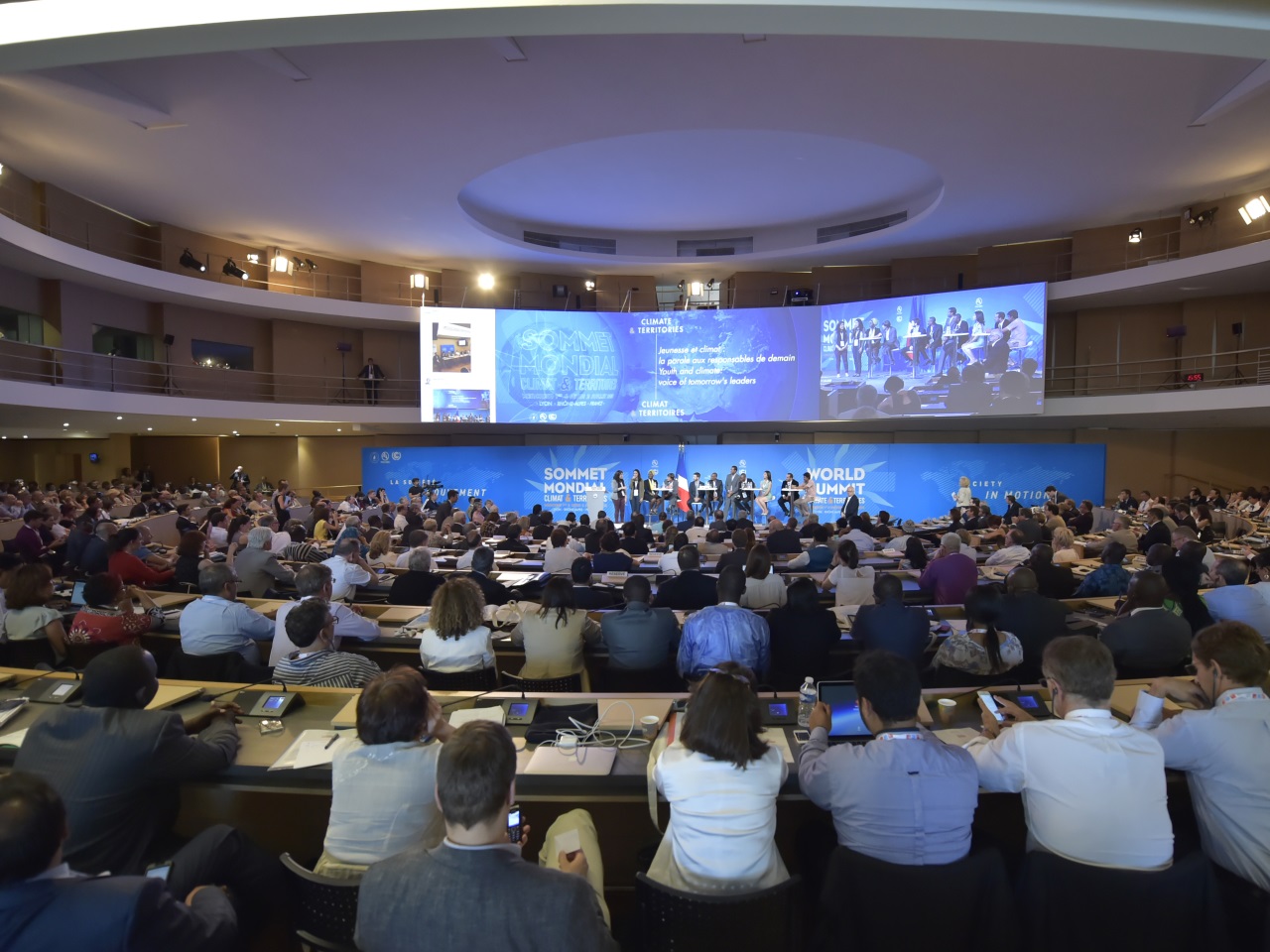 Sommet mondial Climat et Territoires &agrave; Lyon : "des leaders visionnaires qui transformeront le monde"