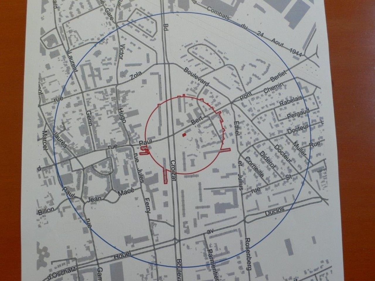 V&eacute;nissieux : d&eacute;samor&ccedil;age d'une bombe "sensible" de 250 kilos ce vendredi matin