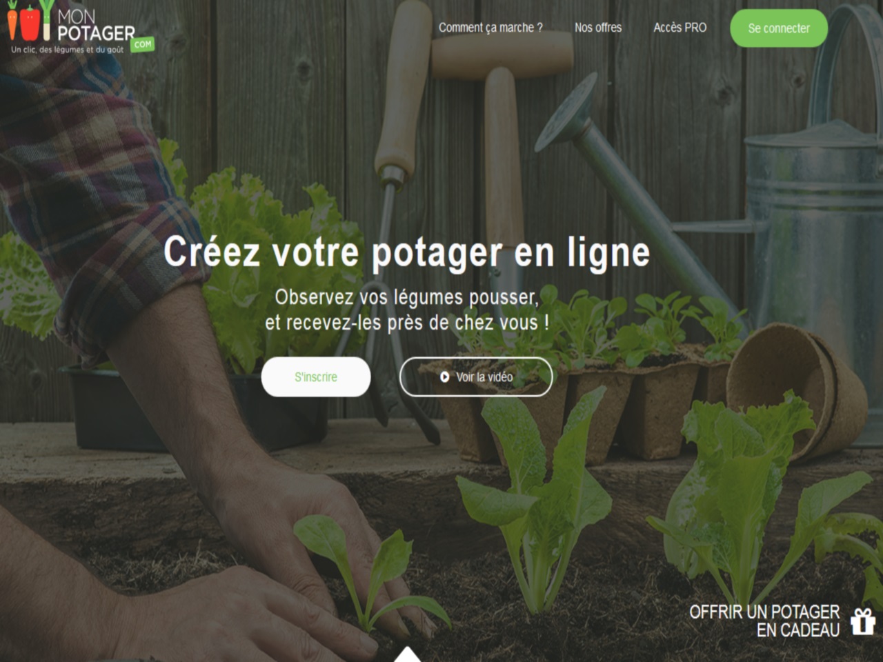 Monpotager.com &agrave; la recherche de 300 000 euros fait appel au crowdfunding